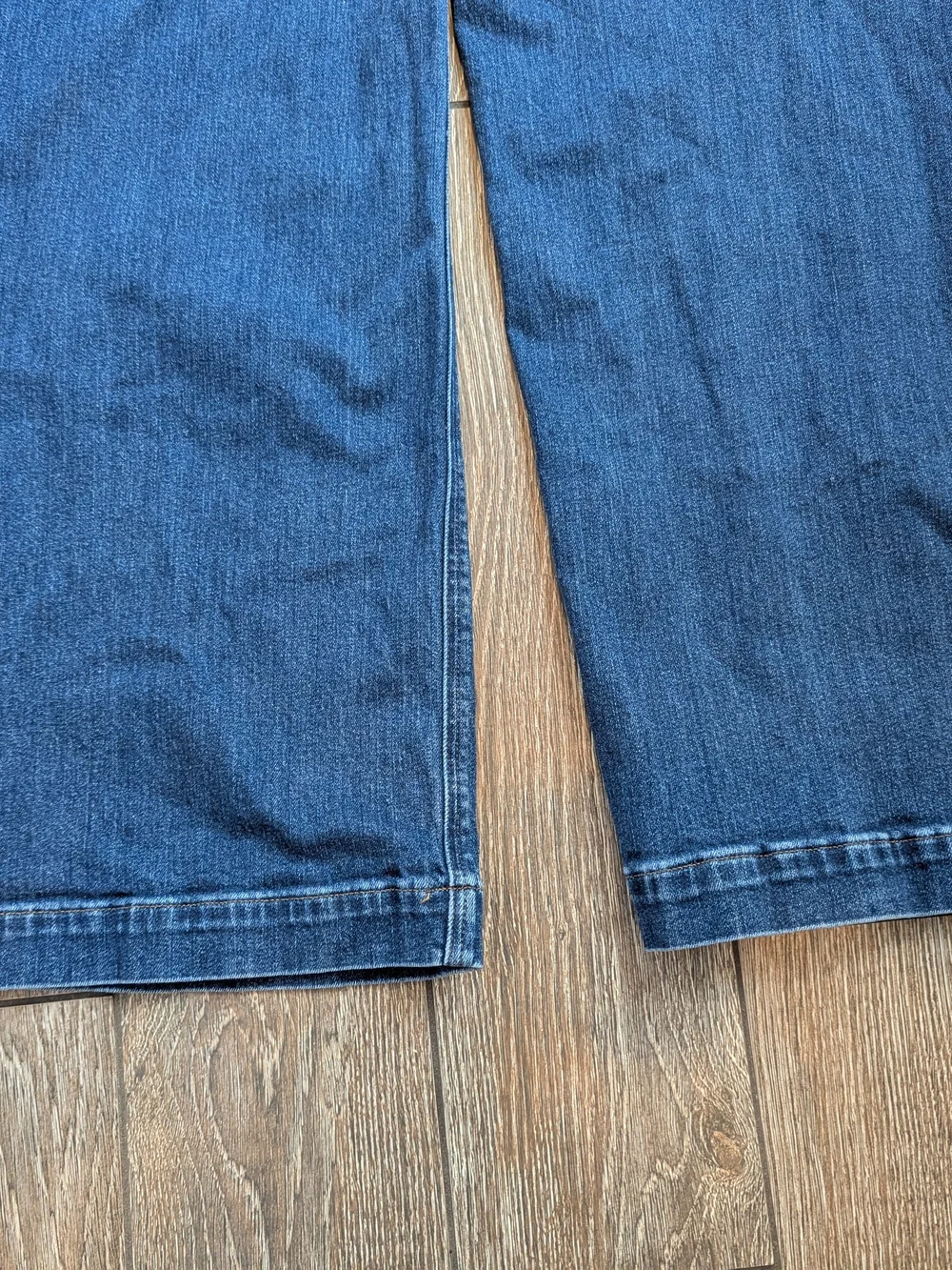 J. Crew Classic Wide Leg Jean 31 Tall Medium Wash All Day Stretch